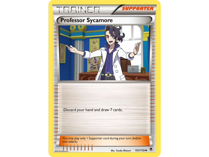 Professor Sycamore (Reverse Holo)