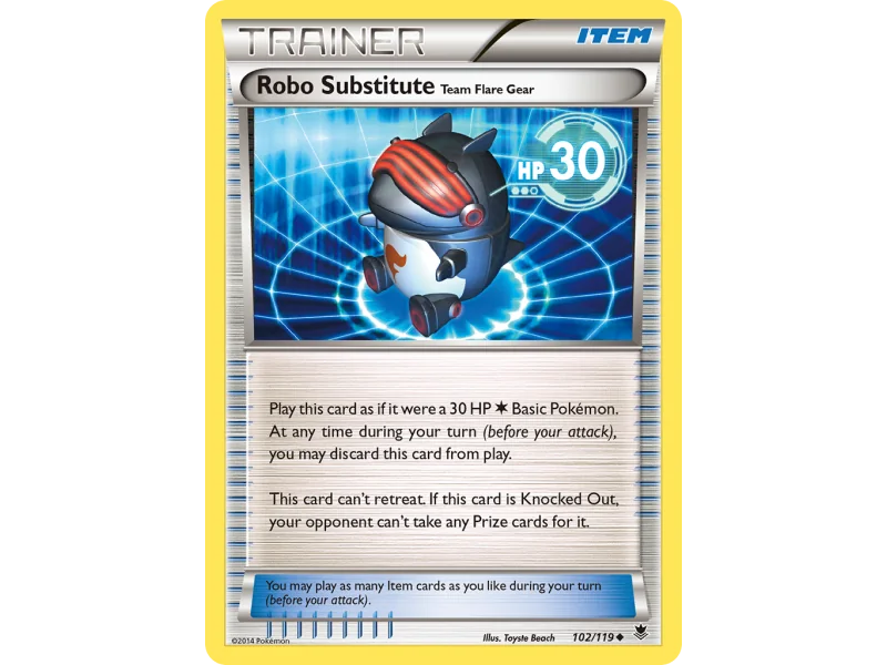 Robo Substitute Team Flare Gear