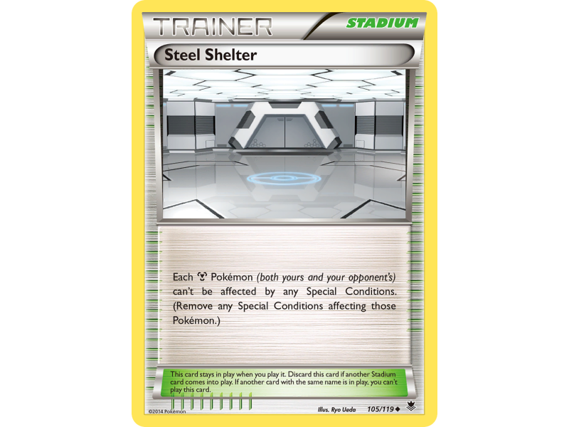 Steel Shelter (Reverse Holo)