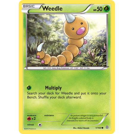 Weedle (Reverse Holo)
