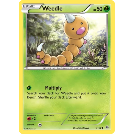 Weedle (Reverse Holo)