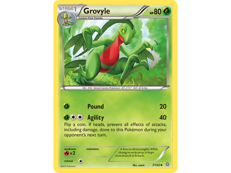 Grovyle (Reverse Holo)
