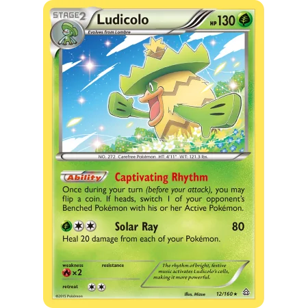 Ludicolo (Reverse Holo)