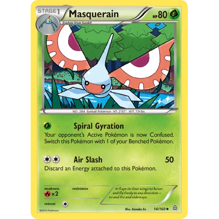 Masquerain (Reverse Holo)