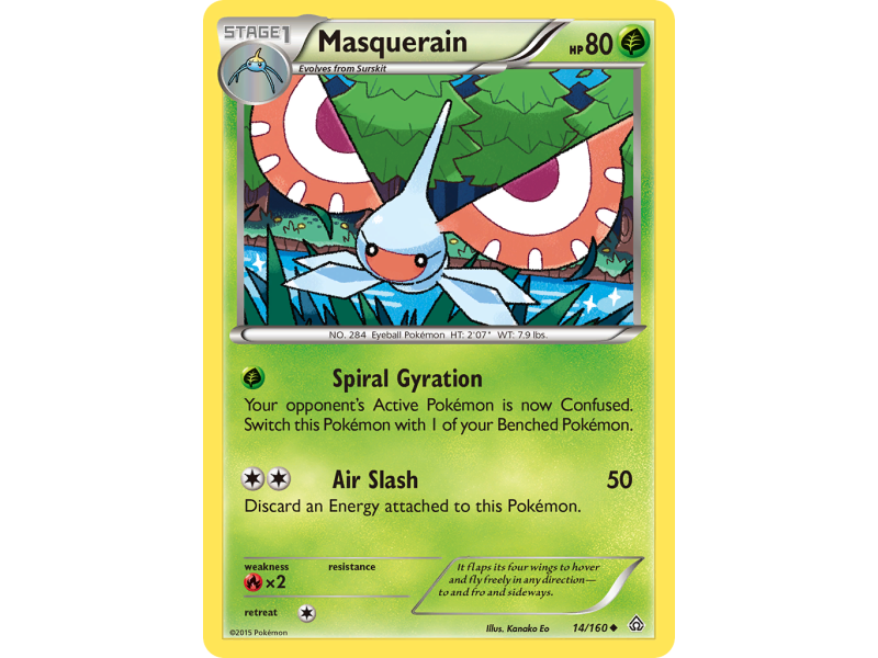 Masquerain (Reverse Holo)