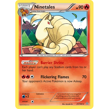 Ninetales (Reverse Holo)