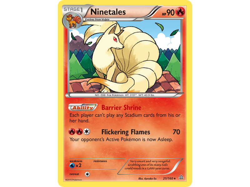 Ninetales (Reverse Holo)