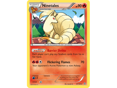 Ninetales (Reverse Holo)