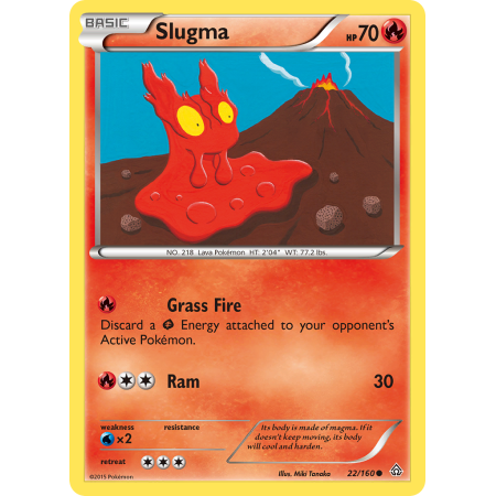 Slugma (Reverse Holo)