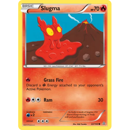 Slugma (Reverse Holo)