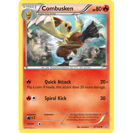 Combusken (Reverse Holo)
