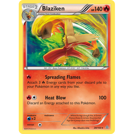 Blaziken (Reverse Holo)