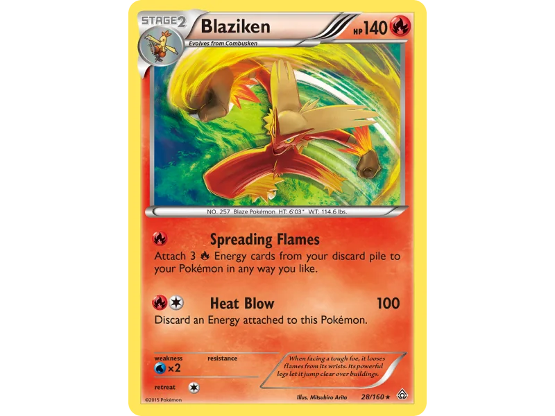 Blaziken (Reverse Holo)