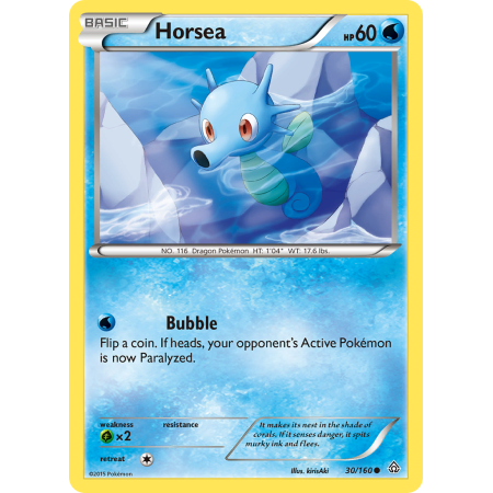 Horsea (Reverse Holo)