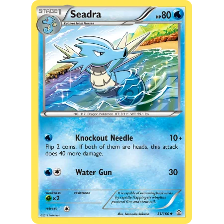 Seadra (Reverse Holo)