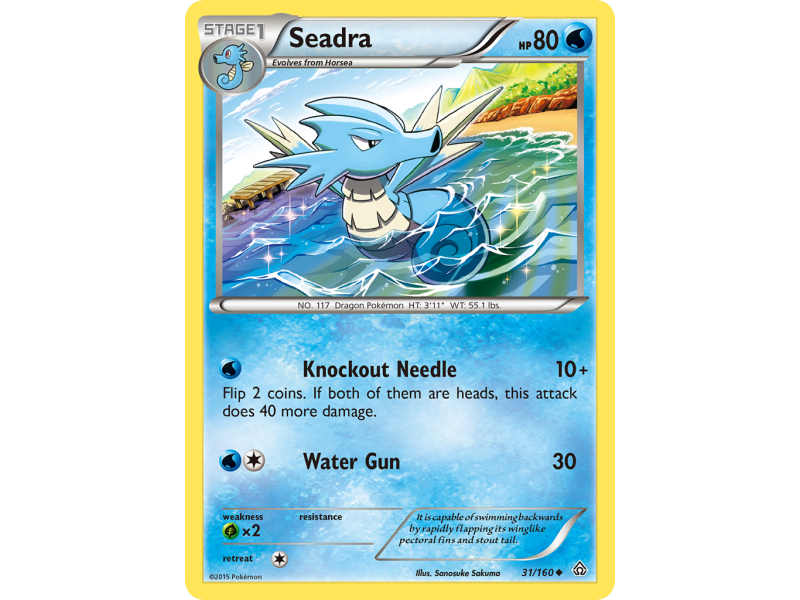 Seadra (Reverse Holo)