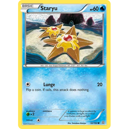 Staryu (Reverse Holo)