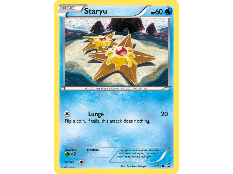 Staryu (Reverse Holo)