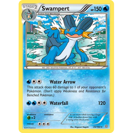 Swampert (Reverse Holo)