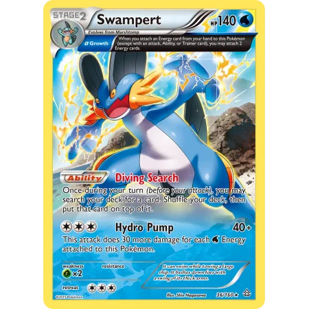Swampert (Reverse Holo)