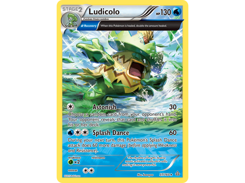 Ludicolo (Reverse Holo)