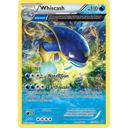 Whiscash (Reverse Holo)