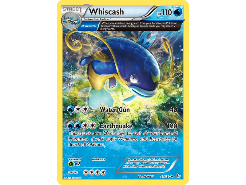 Whiscash (Reverse Holo)