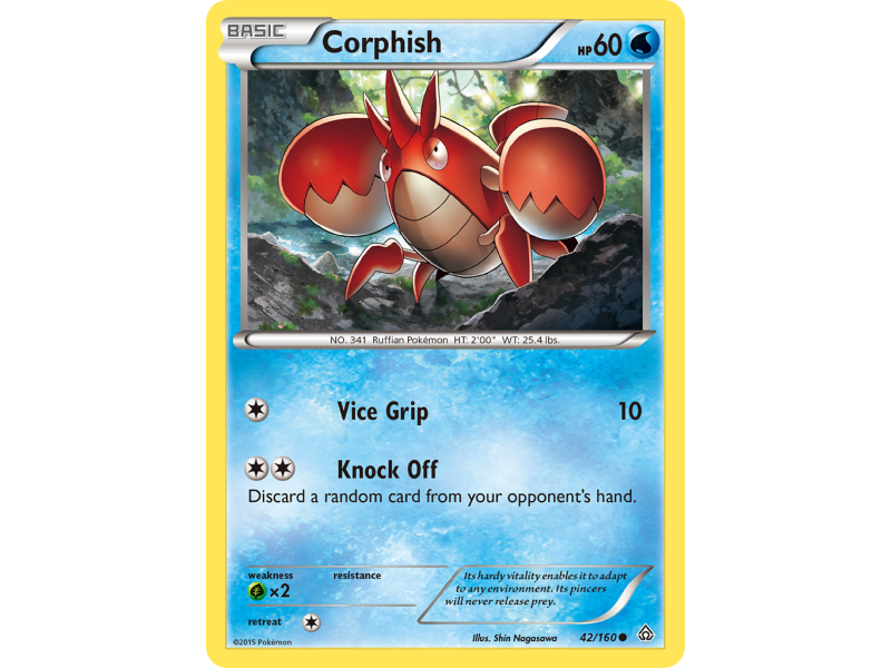 Corphish (Reverse Holo)