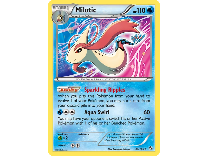 Milotic (Reverse Holo)
