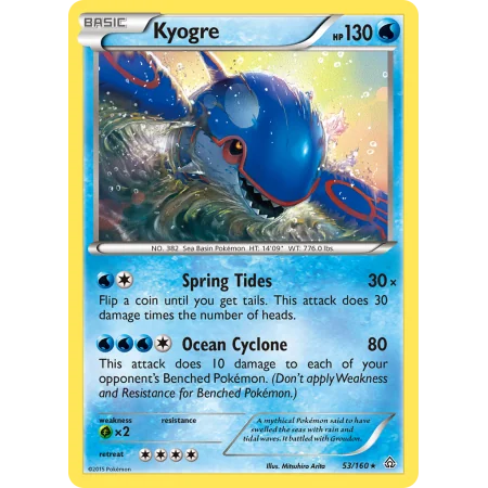 Kyogre (Reverse Holo)