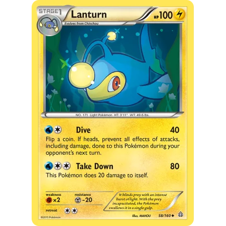 Lanturn (Reverse Holo)
