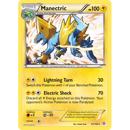 Manectric (Reverse Holo)