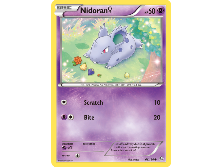 Nidoran ♀ (Reverse Holo)