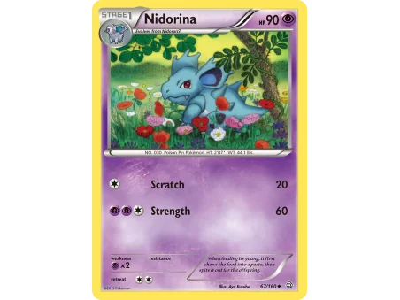 Nidorina (Reverse Holo)
