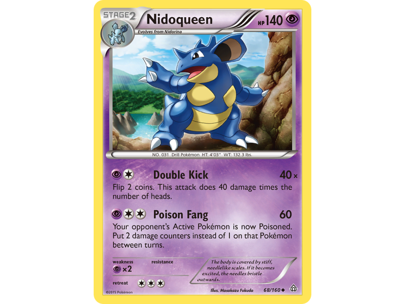 Nidoqueen (Reverse Holo)