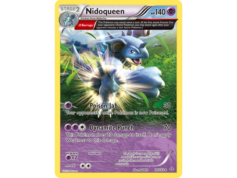 Nidoqueen (Reverse Holo)