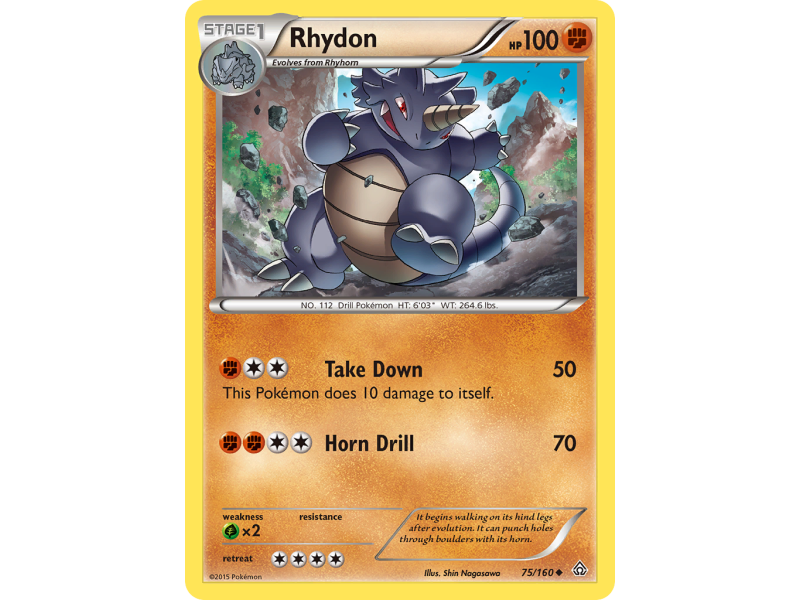 Rhydon (Reverse Holo)