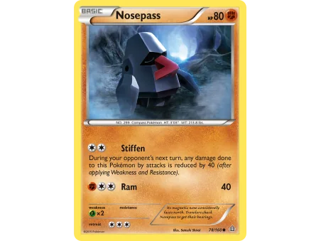Nosepass (Reverse Holo)