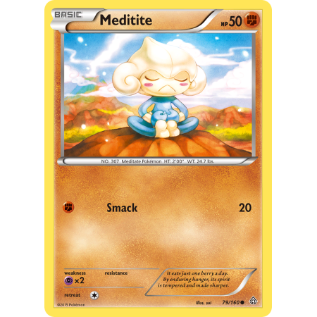 Meditite (Reverse Holo)