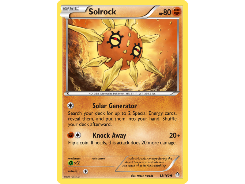 Solrock (Reverse Holo)