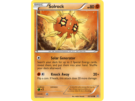 Solrock (Reverse Holo)