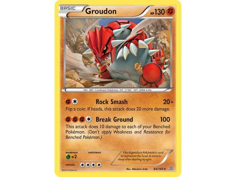 Groudon (Reverse Holo)