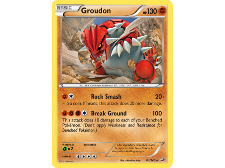 Groudon (Reverse Holo)