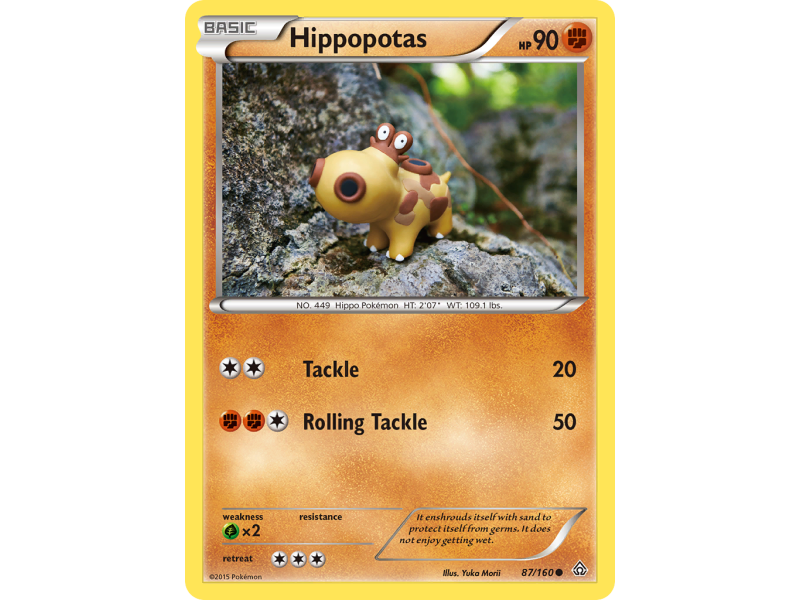 Hippopotas (Reverse Holo)