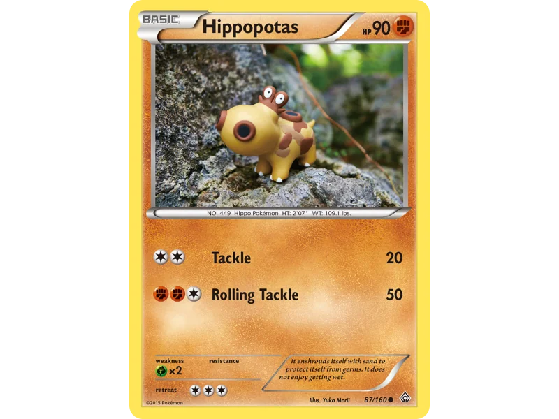 Hippopotas (Reverse Holo)