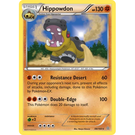 Hippowdon (Reverse Holo)