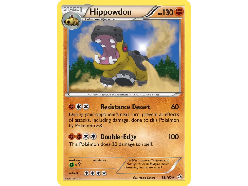Hippowdon (Reverse Holo)