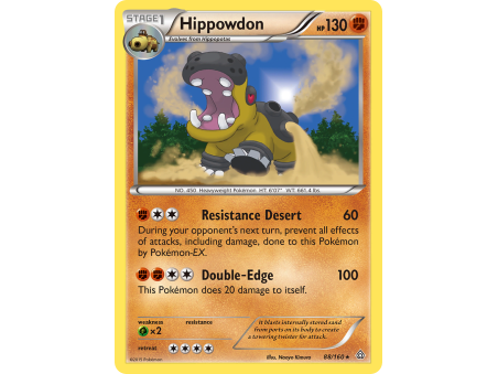 Hippowdon (Reverse Holo)