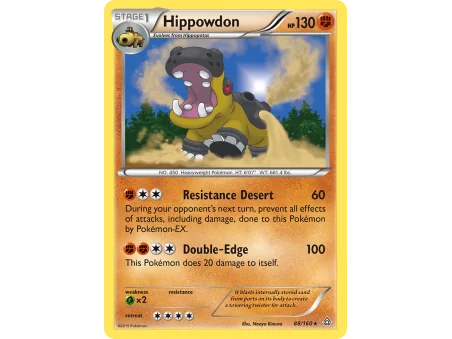 Hippowdon (Reverse Holo)