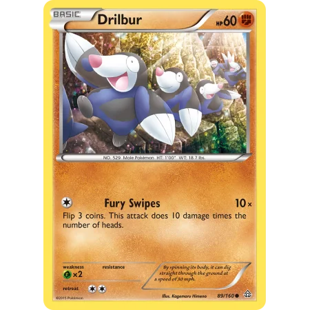 Drilbur (Reverse Holo)